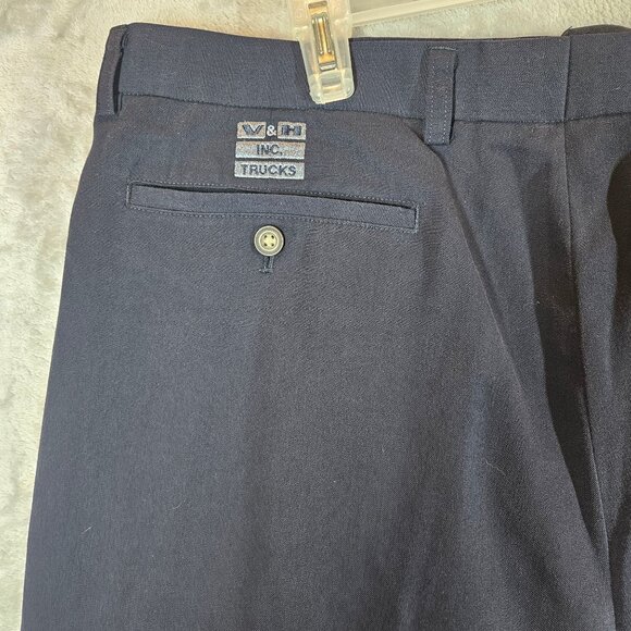 Cutter & Buck Navy Mens 40 Dress Shorts pleated classic vacation cruise casual - Picture 10 of 12